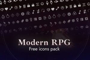 Modern RPG   Free icons pack   2D Icons   Unity Asset Store