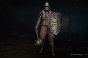 Modular Fantasy knight character   Characters   Unity Asset Store