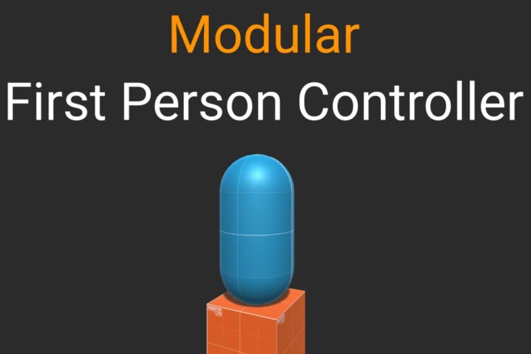 First Person Controller 【無料】Modular First Person Controller | 初心者でも簡単に導入できる一人称視点操作アセット