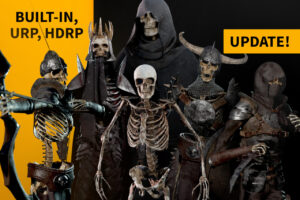 Modular Skeleton Army   Characters   Unity Asset Store