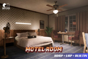 Motel Interior Environment  Hotel  Level  Realistic    3D Environments   Unity Asset Store