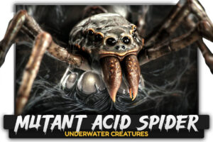 Mutant Acid Spider   Monster Creature    85   3D Creatures   Unity Asset Store