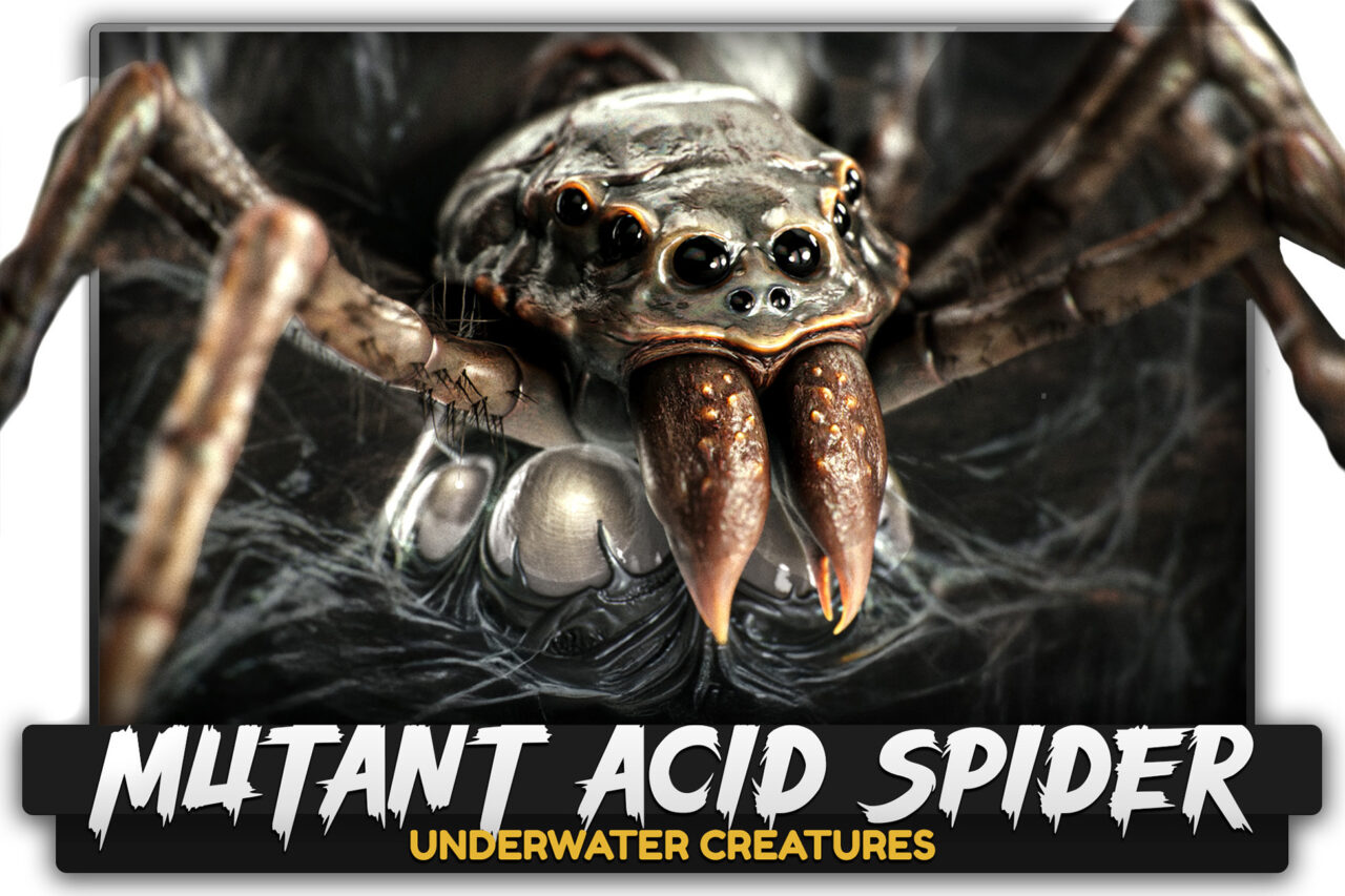 Unity Asset Soldier | 【SALE】 Mutant Acid Spider リアルな酸のクモが30％オフ 2026年1月30日まで