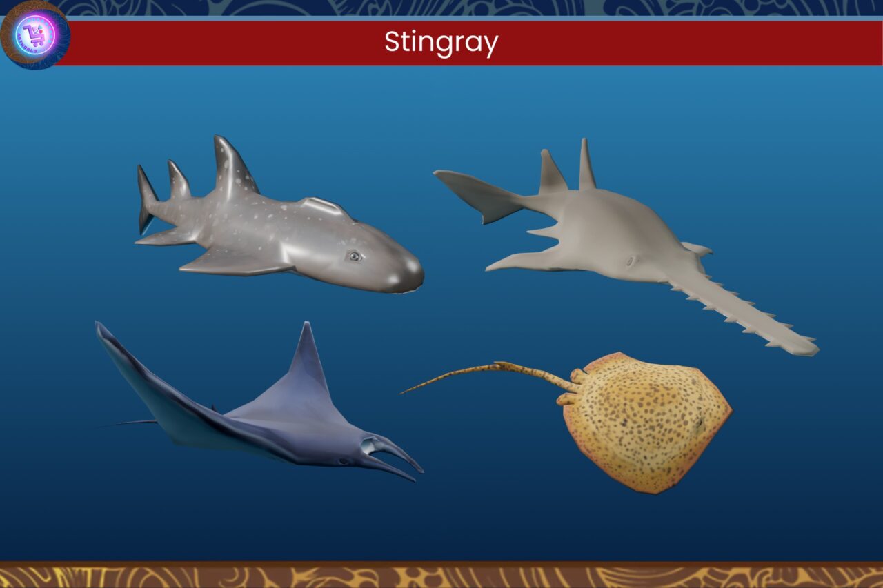 Nusantara Stingray   Characters   Unity Asset Store