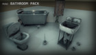 Unity Asset Soldier | 【無料】Old Bathroom Objects：ホラーや廃墟演出に最適な古びたバスルーム小道具セット