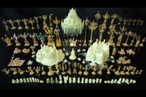 Ornate Candles  CandleHolders  and Wax Sculptures   133 Models Set   3D Interior   Unity Asset Store