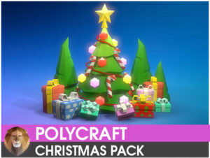 POLYCRAFT   Christmas Tree   3D Trees   Unity Asset Store