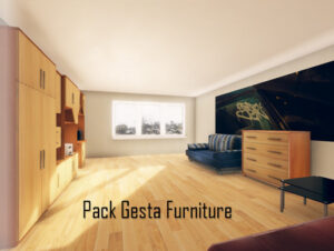Pack Gesta Furniture  1   3D Furniture   Unity Asset Store