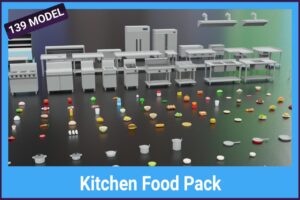 Pandazole   Kitchen Food low poly pack   3D Food   Unity Asset Store
