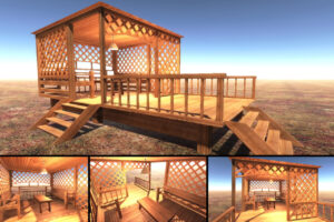 Pavilion   3D Exterior   Unity Asset Store