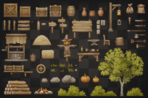 Pixel Art Platformer   Village Props   2D Environments   Unity Asset Store