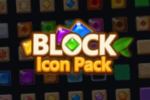 Puzzle Blocks Icon Pack   2D Icons   Unity Asset Store