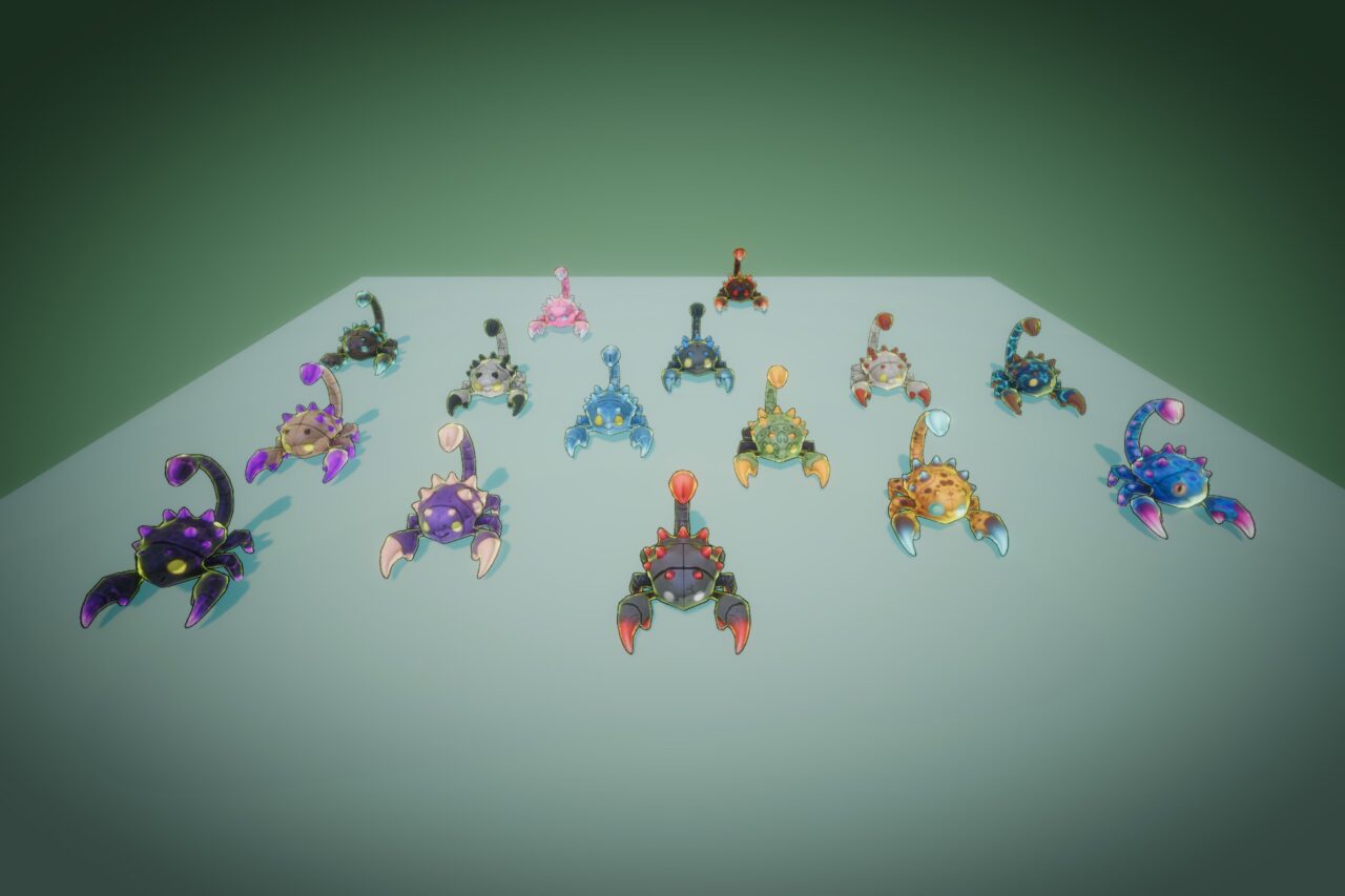 Unity Asset Soldier | 【SALE】 Pyro Scuttler スタイリッシュな3Dモンスター素材 50%オフのリリースセールが実施中 2026年1月23日まで Unity Asset Soldier | 【SALE】 Pyro Scuttler スタイリッシュな3Dモンスター素材 50%オフのリリースセールが実施中 2026年1月23日まで