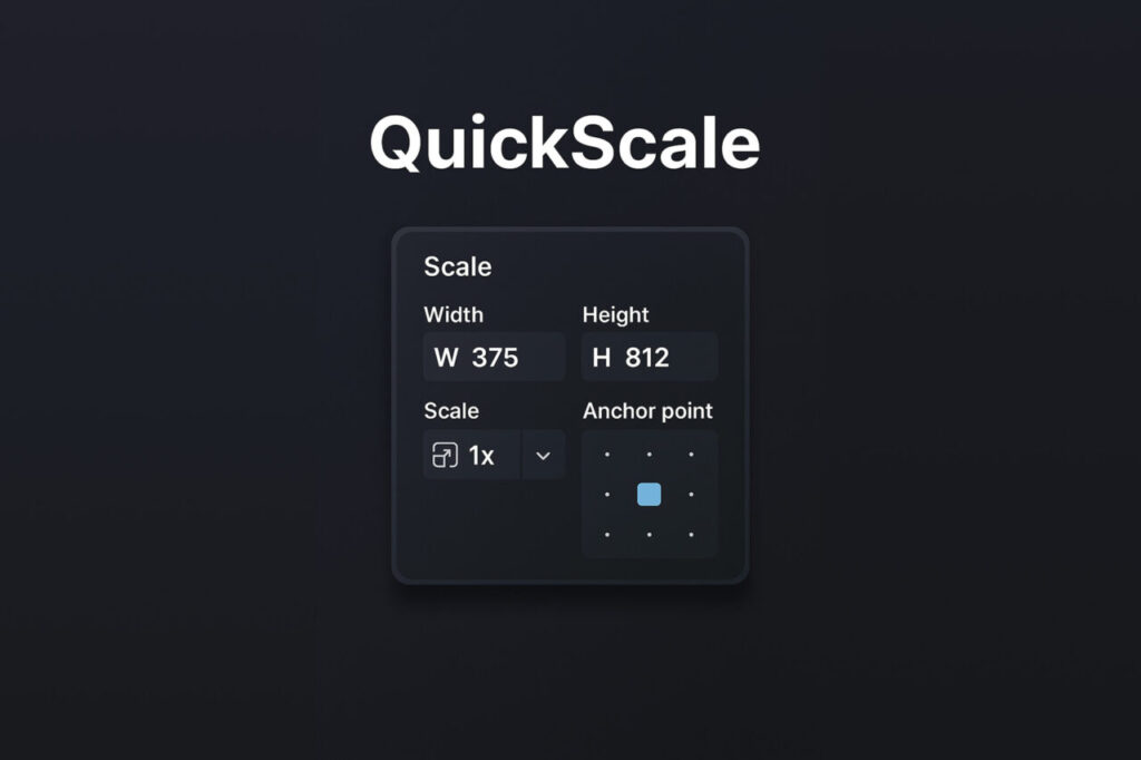 QuickScale   GUI Tools   Unity Asset Store