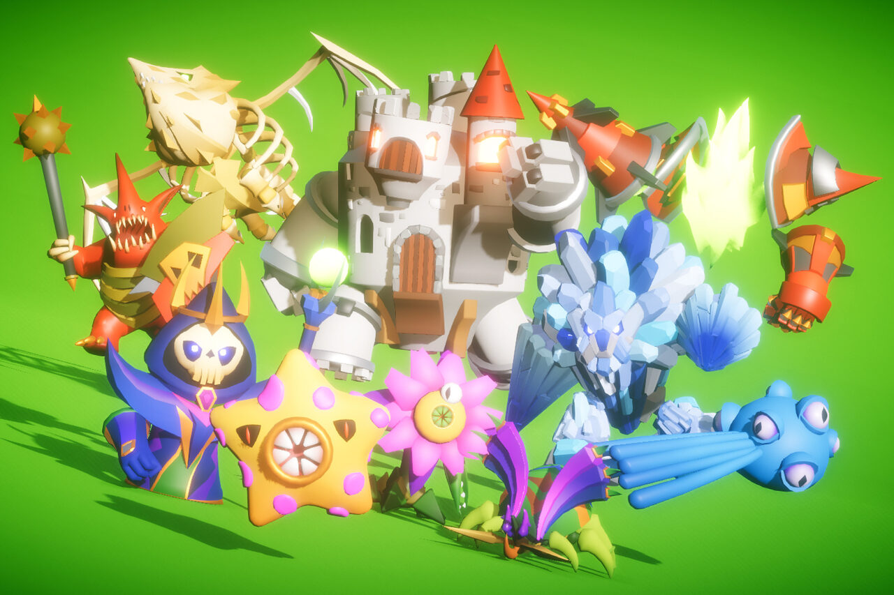 Unity Asset Soldier | 【SALE】 RPG Monster Wave 4 PBR 個性派モンスター10体セット 50%オフ 2026年1月25日まで Unity Asset Soldier | 【SALE】 RPG Monster Wave 4 PBR 個性派モンスター10体セット 50%オフ 2026年1月25日まで