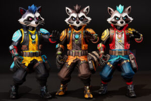 Raccoon 01   3D Characters   Unity Asset Store