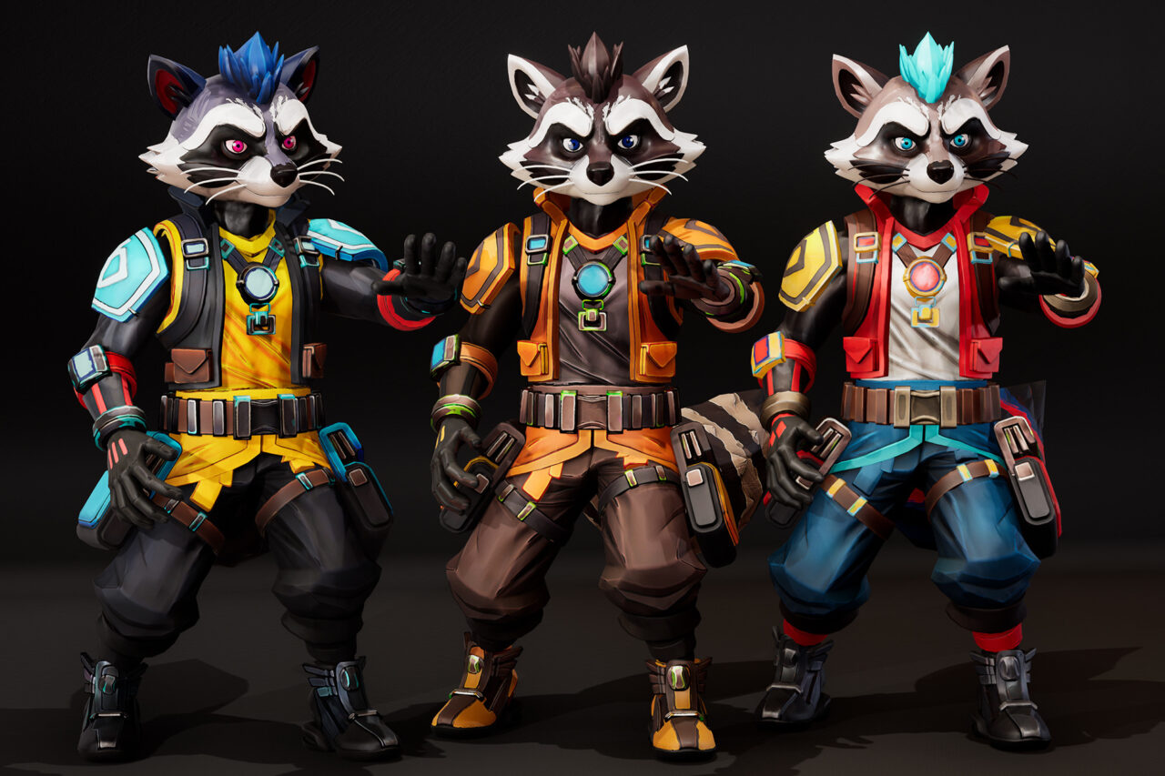 Raccoon 01   3D Characters   Unity Asset Store