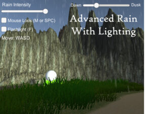 Rain Maker   2D and 3D Rain Particle System for Unity   Environment   Unity Asset Store