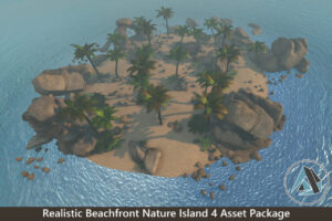 Realistic Beachfront Nature Island 4 Asset Package   3D Landscapes   Unity Asset Store