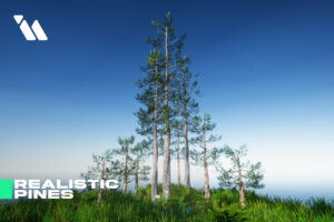 Realistic Pine Tree Pack   3D Trees   Unity Asset Store