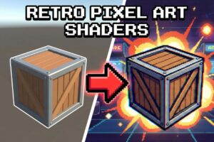 Retro Pixel Art CRT Monitor Glitch FX Shader Pack URP   VFX Shaders   Unity Asset Store