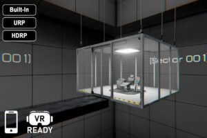 Sci Fi Floating Prison   3D Environments   Unity Asset Store