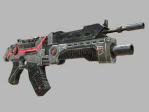 Sci Fi Gun Light   3D Guns   Unity Asset Store