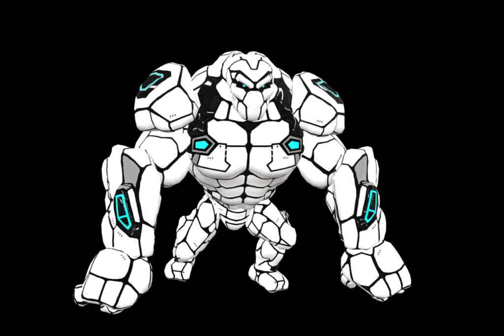 Sci Fi Monster   3D Robots   Unity Asset Store