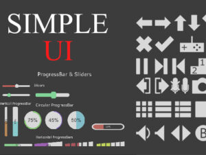 Simple UI Elements   2D Icons   Unity Asset Store