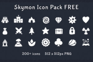 Skymon Icon Pack Free   2D Icons   Unity Asset Store