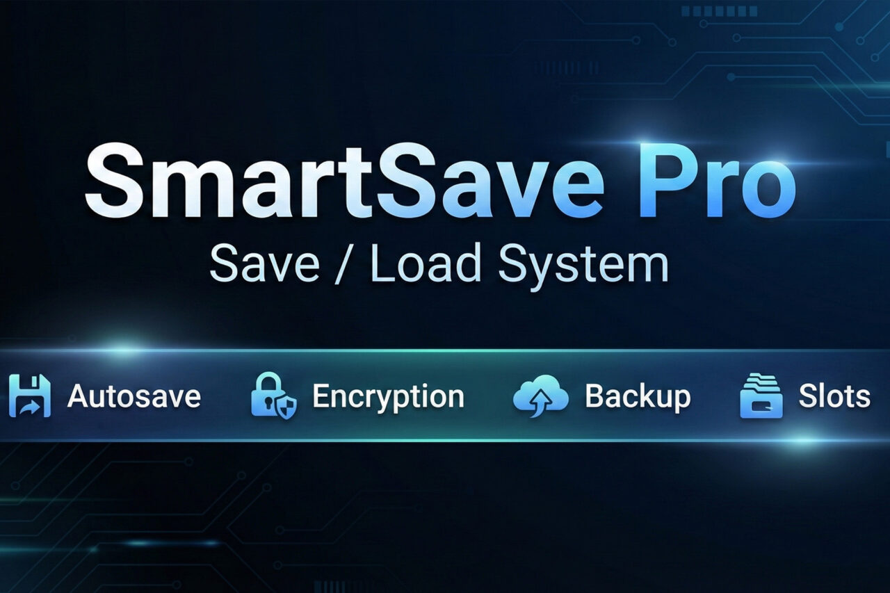 SmartSave Pro  Advanced Save   Load System  Autosave  Encryption    Utilities Tools   Unity Asset Store