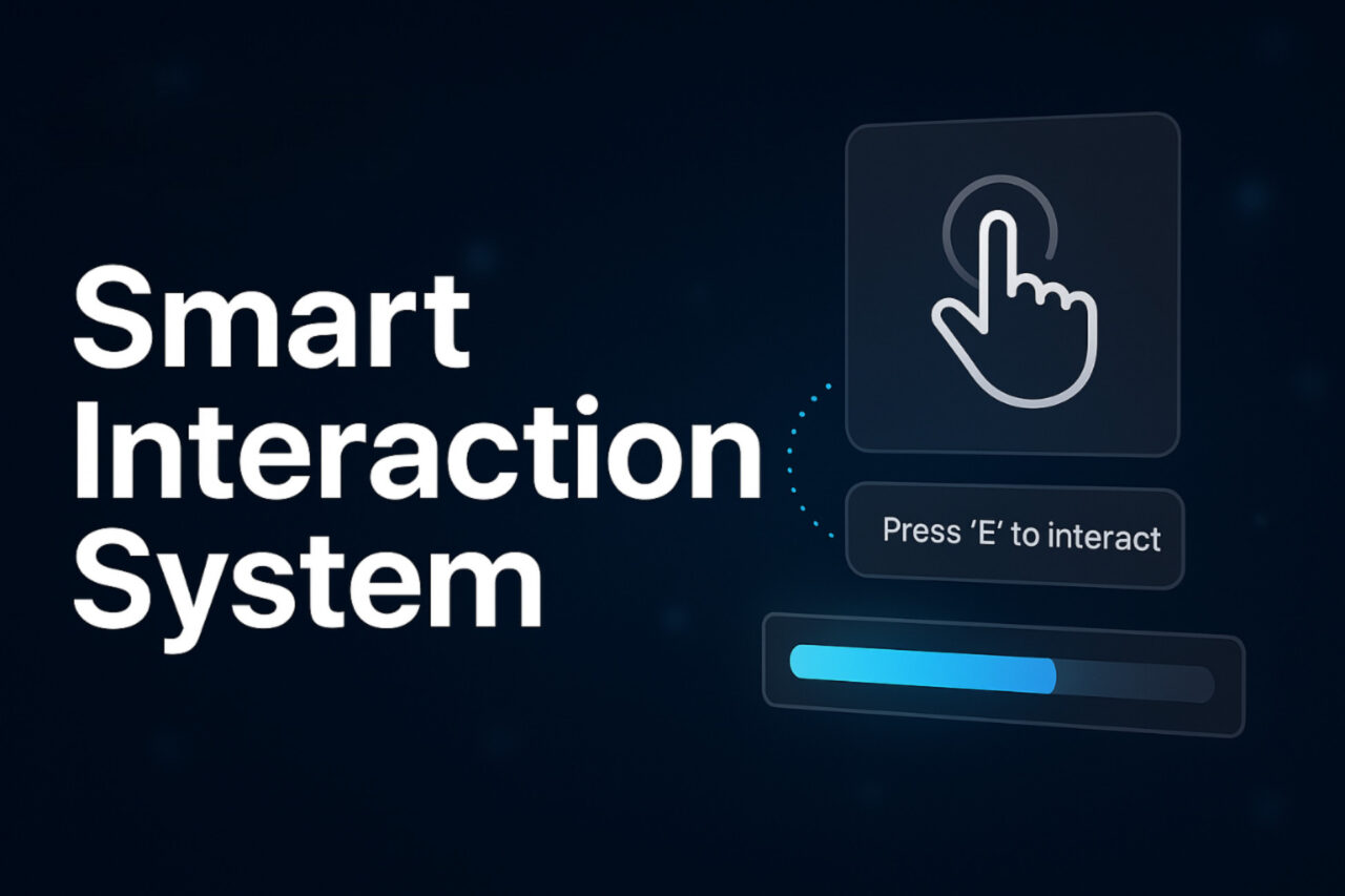 Smart Interaction System Pro Input Management Unity Asset Store