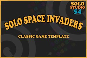 Solo Space Invaders   Game Template   Systems   Unity Asset Store