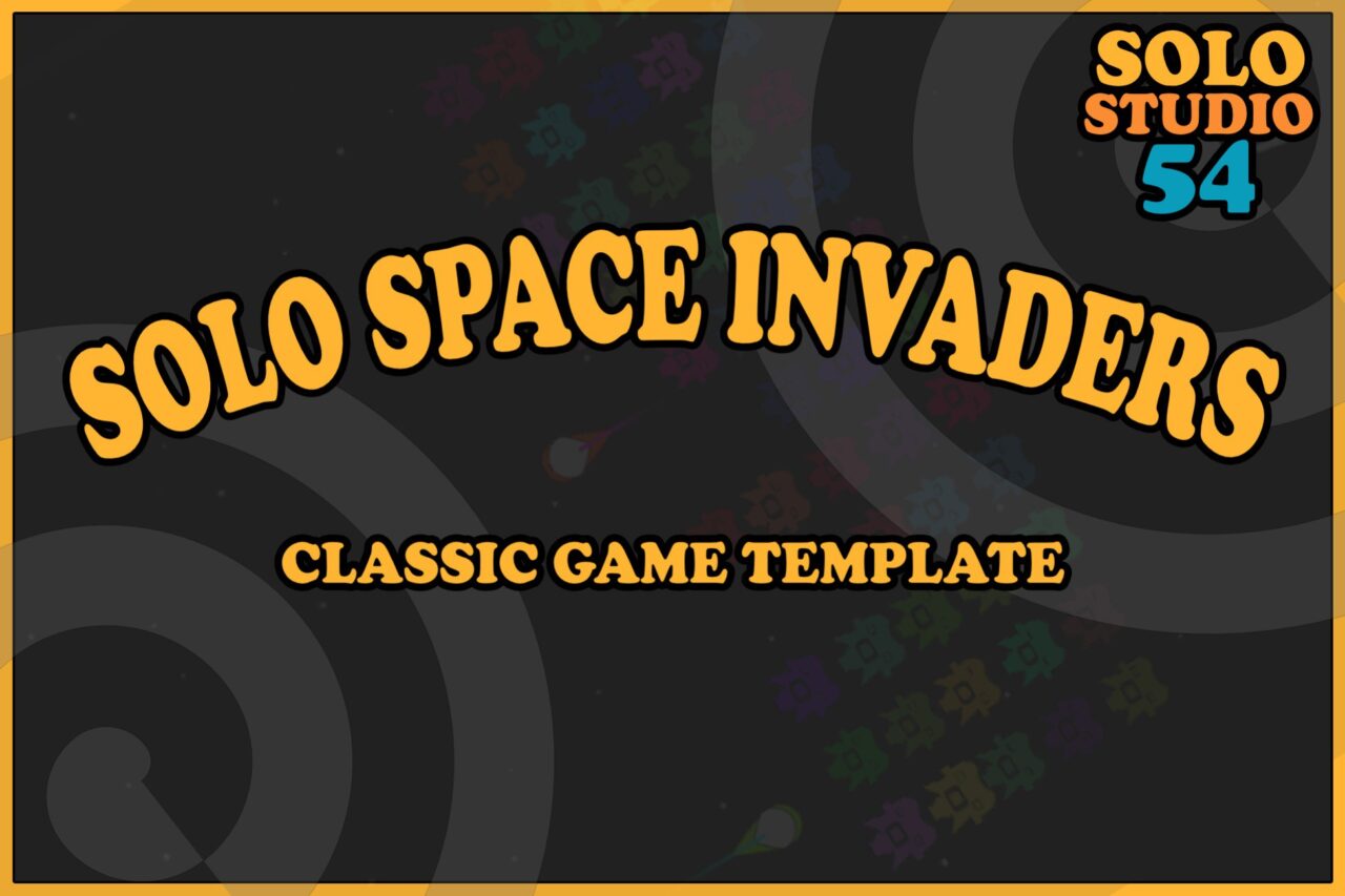 Solo Space Invaders   Game Template   Systems   Unity Asset Store