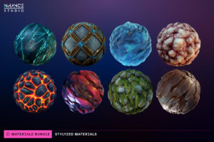Stylized 250 Material Mega Bundle   2D Textures   Materials   Unity Asset Store