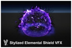 Stylized Elemental Shield VFX   VFX Particles   Unity Asset Store