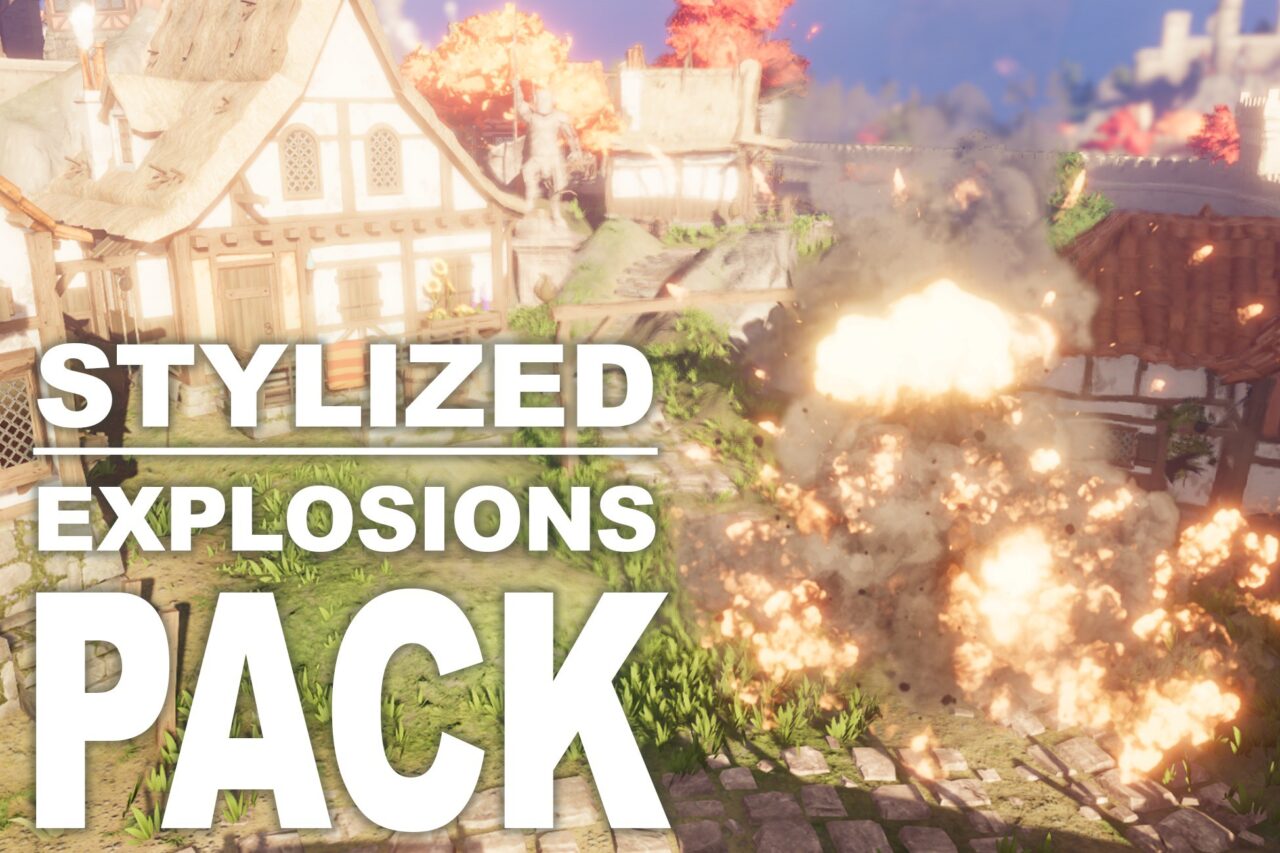 Unity Asset Soldier | 【SALE】 Stylized Explosion Pack：高品質な爆発を自作できるVFX素材集！50％オフセールは1月21日まで