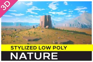 Stylized Fantasy Desert   Low Poly   3D Fantasy   Unity Asset Store