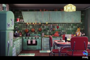 Stylized House Interior   3D Environments   Unity Asset Store