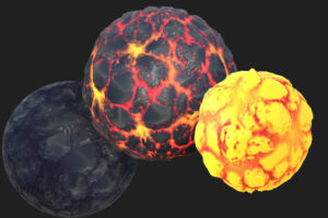 Stylized Lava materials   2D Textures   Materials   Unity Asset Store