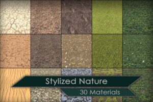 Stylized Nature Textures   2D Textures   Materials   Unity Asset Store