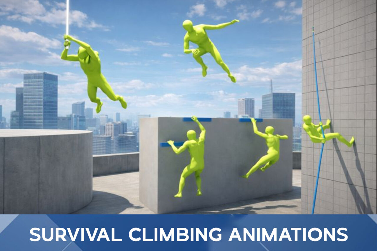 Unity Asset Soldier | 【SALE】 Survival Climbing Animations Pack:登山アクション集が50%オフ、2026年1月20日まで Unity Asset Soldier | 【SALE】 Survival Climbing Animations Pack:登山アクション集が50%オフ、2026年1月20日まで