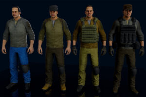Survivalist character   3D Characters   Unity Asset Store