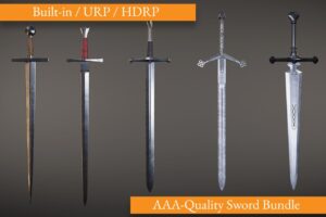 Sword Bundle Vol. 1   3D Weapons   Unity Asset Store