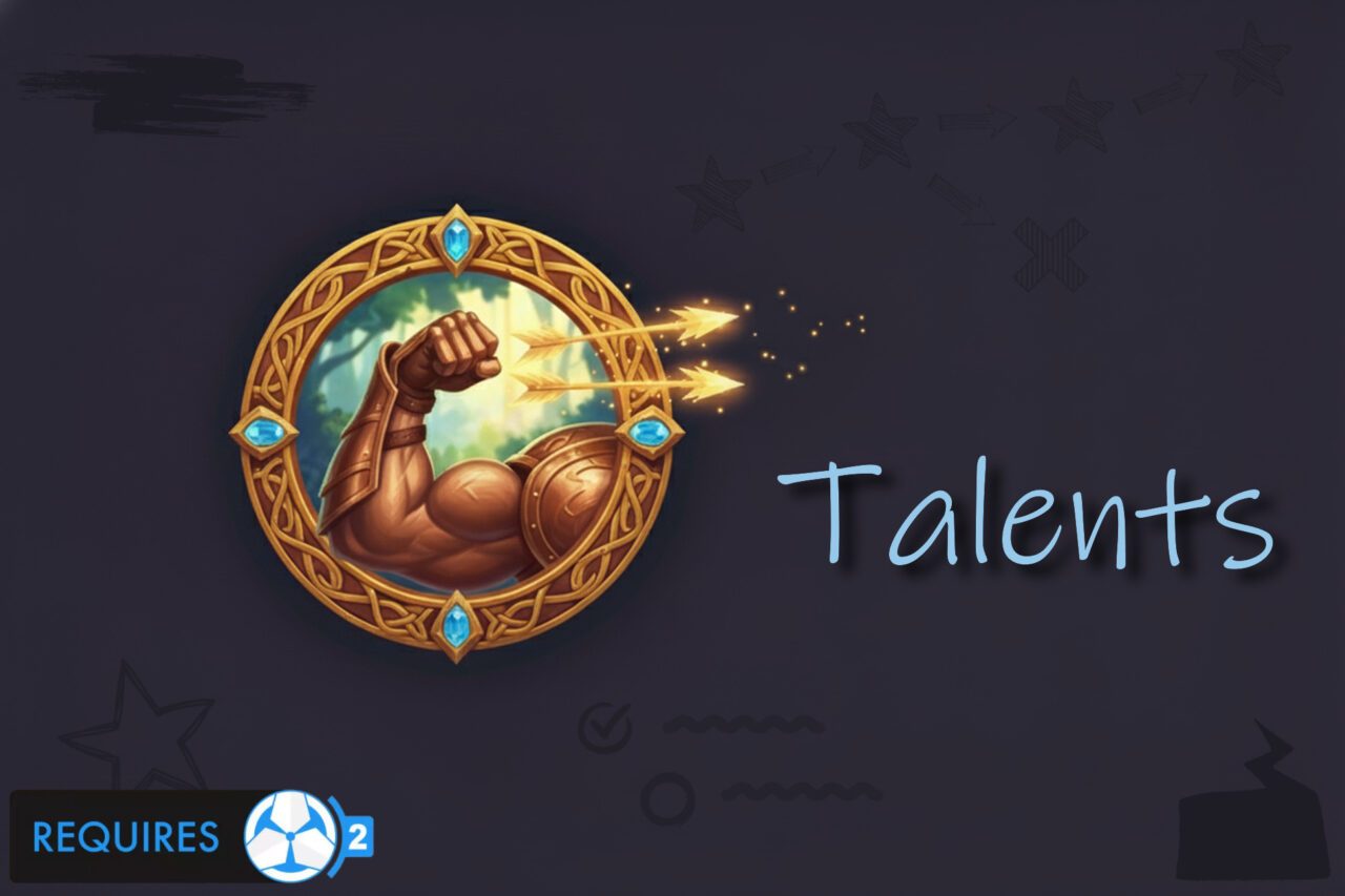 Talents   Game Creator 2   Game Toolkits   Unity Asset Store