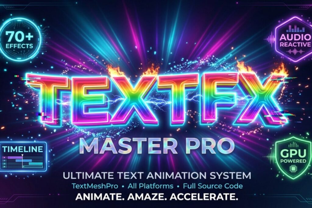 TextFX Master   50  Animated Text Presets   2D Fonts   Unity Asset Store