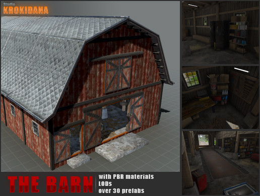 Unity Asset Soldier | 【無料】Survival Props Pack 1.0 | サバイバルゲームに必須な50種以上の低ポリ素材セット