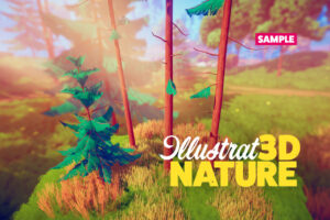 The Illustrated Nature   Sample   3D Vegetation   Unity Asset Store