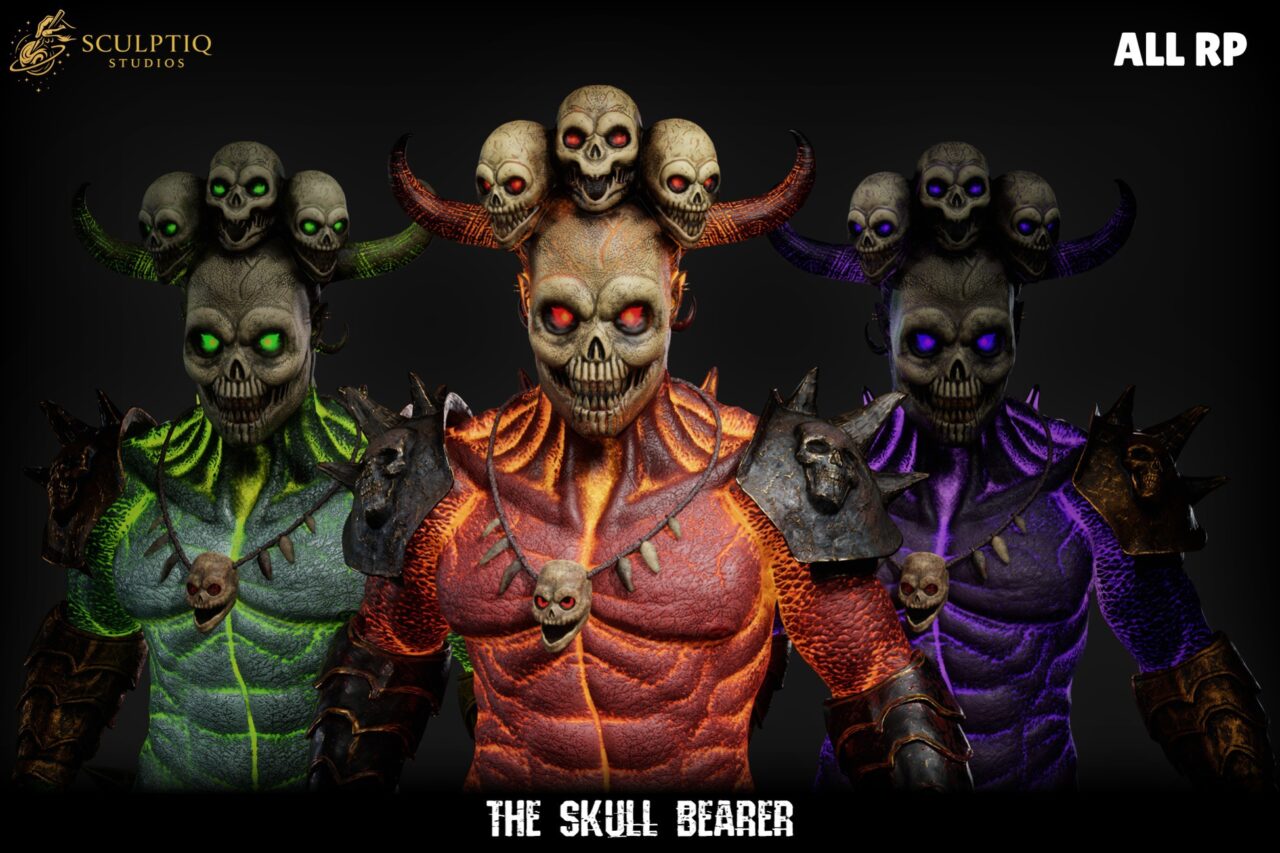 Unity Asset Soldier | 【SALE】 The Skull Bearer 高品質な悪魔のボスキャラクター 50％オフのリリースセール中 2026年1月28日まで