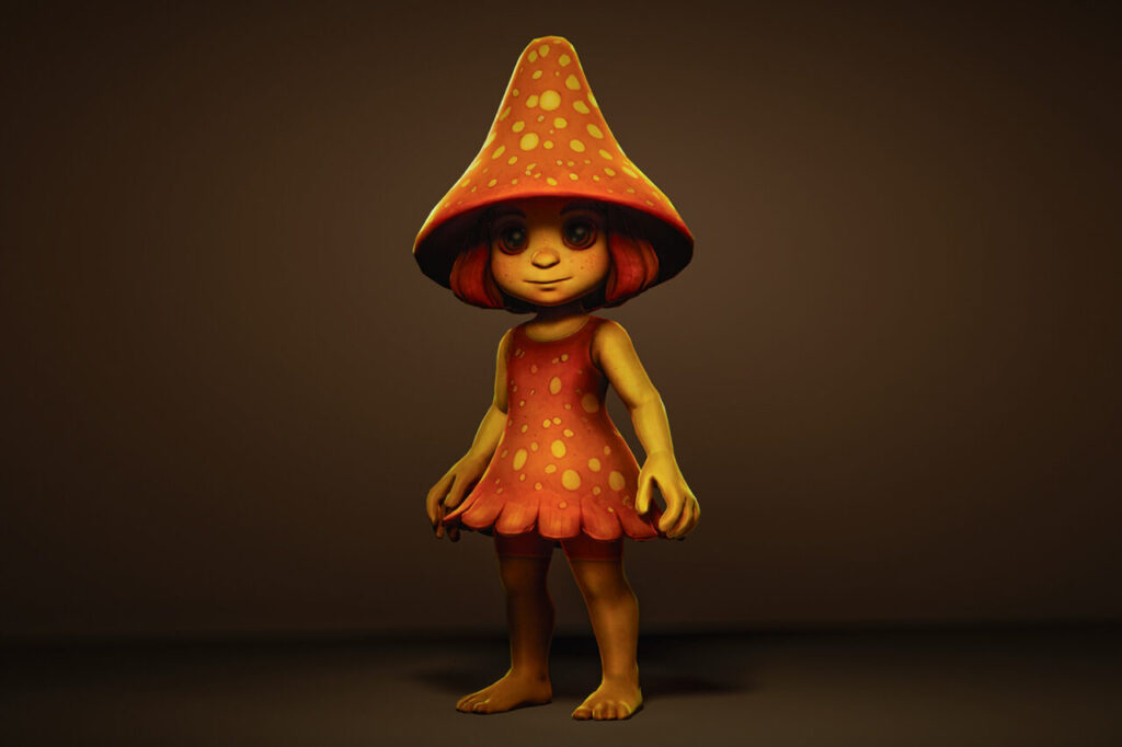Toadstool.   Characters   Unity Asset Store